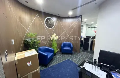 Office Space - Studio - 1 Bathroom for rent in The Prism - Business Bay - Dubai