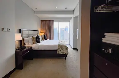 صورة لـ غرفة- غرفة النوم شقة - غرفة نوم - 1 حمام للايجار في فندق العنوان دبي مارينا - دبي مارينا - دبي ، صورة رقم 1