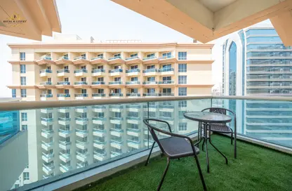 Apartment - Studio - 1 Bathroom for rent in The Crescent A - The Crescent - Dubai Production City (IMPZ) - Dubai