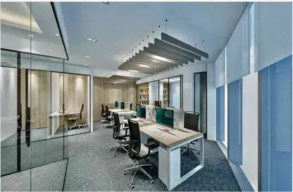 Office Space - Studio - 1 Bathroom for rent in North Tower - Emirates Financial Towers - DIFC - Dubai