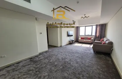 Living Room image for: Apartment - 2 Bedrooms - 2 Bathrooms for sale in Al Naemiya Tower 1 - Al Naemiya Towers - Al Nuaimiya - Ajman, Image 1