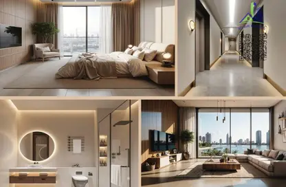 Apartment - 2 Bedrooms - 2 Bathrooms for sale in Corniche Tower - Ajman Corniche Road - Ajman Apartment - 2 Bedrooms - 2 Bathrooms for sale in Corniche Tower - Ajman Corniche Road - Ajman