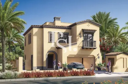 Villa - 5 Bedrooms - 7 Bathrooms for sale in Bloom Living - Zayed City (Khalifa City C) - Khalifa City - Abu Dhabi