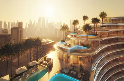 Apartment - 1 Bedroom - 1 Bathroom for sale in Binghatti Aquarise - Business Bay - Dubai