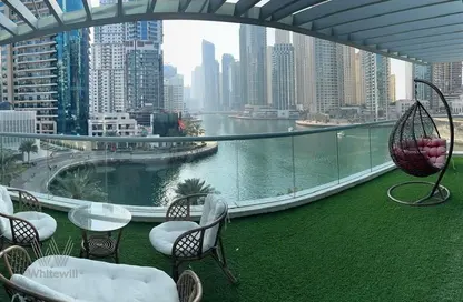 Apartment - 2 Bedrooms - 3 Bathrooms for rent in Bayside Residence - Dubai Marina - Dubai