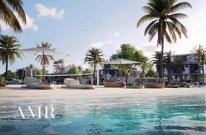 Pool image for: Villa - 4 Bedrooms - 5 Bathrooms for sale in Bay Villas - Dubai Islands - Deira - Dubai, Image 1