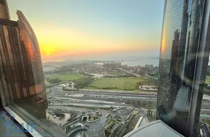 Apartment - 2 Bedrooms - 3 Bathrooms for rent in Etihad Tower 2 - Etihad Towers - Corniche Road - Abu Dhabi