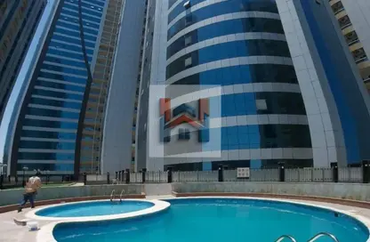 شقة - 2 غرف نوم - 2 حمامات للايجار في أورينت تاور 1 - أورينت تاور - البستان - عجمان