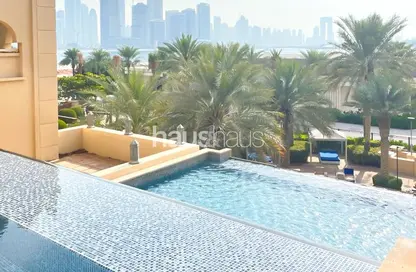 Pool image for: Townhouse - 3 Bedrooms - 4 Bathrooms for rent in The Fairmont Palm Residence North - The Fairmont Palm Residences - Palm Jumeirah - Dubai, Image 1