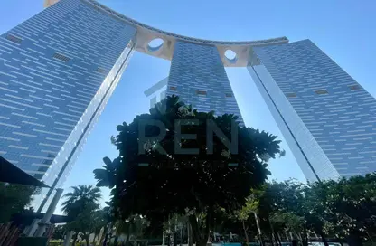 Apartment - 1 Bedroom - 2 Bathrooms for sale in The Gate Tower 3 - Shams Abu Dhabi - Al Reem Island - Abu Dhabi