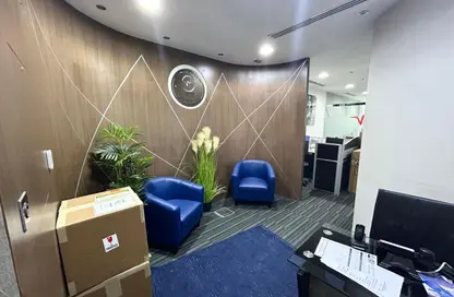 Office Space - Studio - 1 Bathroom for rent in The Prism - Business Bay - Dubai