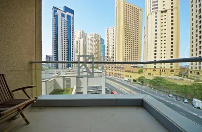 Balcony image for: Apartment - 1 Bedroom - 2 Bathrooms for sale in Attessa Tower - Marina Promenade - Dubai Marina - Dubai, Image 1
