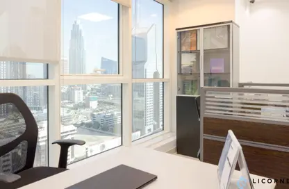 Office Space - Studio - 2 Bathrooms for rent in Aspin Tower - Sheikh Zayed Road - Dubai