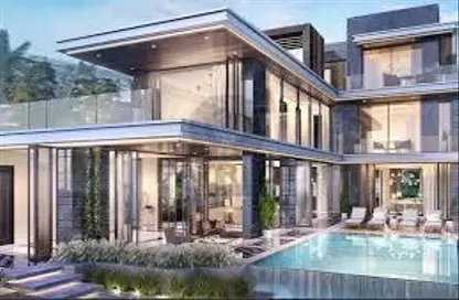 Outdoor House image for: Townhouse - 4 Bedrooms - 5 Bathrooms for sale in Nice - Damac Lagoons - Dubai, Image 1