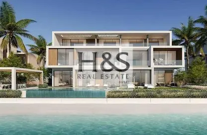 Villa - 6 Bedrooms - 7 Bathrooms for sale in Palm Jebel Ali Frond K - Palm Jebel Ali - Dubai