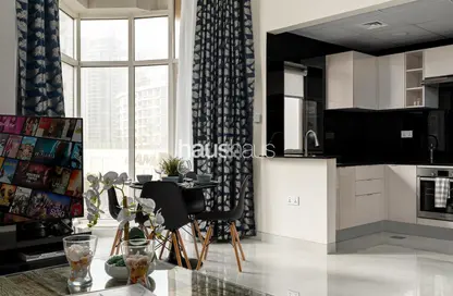 صورة لـ مطبخ شقة - 2 غرف نوم - 2 حمامات للايجار في لؤلؤة المارينا - دبي مارينا - دبي ، صورة رقم 1
