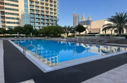 صورة لـ حوض سباحة شقة - 3 غرف نوم - 3 حمامات للبيع في برج الجولف 3 - أبراج الجولف - ذا فيوز - دبي ، صورة رقم 1