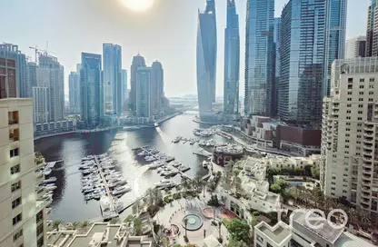 Apartment - 2 Bedrooms - 2 Bathrooms for rent in Al Mesk Tower - Emaar 6 Towers - Dubai Marina - Dubai