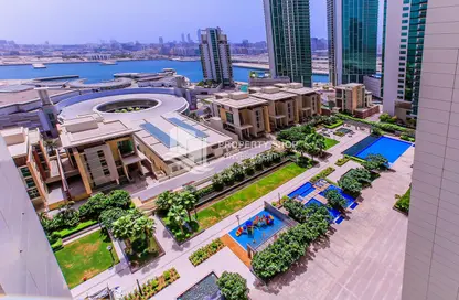 شقة - 3 غرف نوم - 4 حمامات للايجار في تلال المارينا - مارينا سكوير - جزيرة الريم - أبوظبي