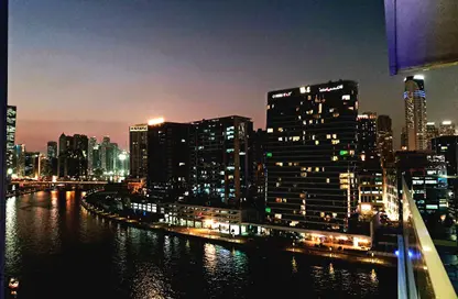 Apartment - 1 Bedroom - 2 Bathrooms for rent in Waves Tower - Business Bay - Dubai