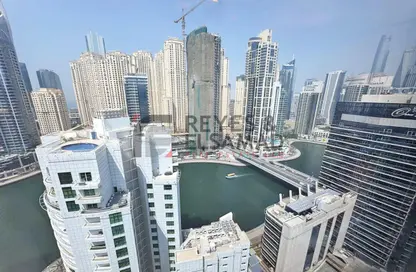 Apartment - 1 Bedroom - 2 Bathrooms for rent in Dubai Marina Moon - Dubai Marina - Dubai
