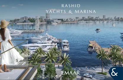 شقة - 2 غرف نوم - 1 حمام للبيع في مبني سي جيت 1 - سيجيت - ميناء راشد - دبي