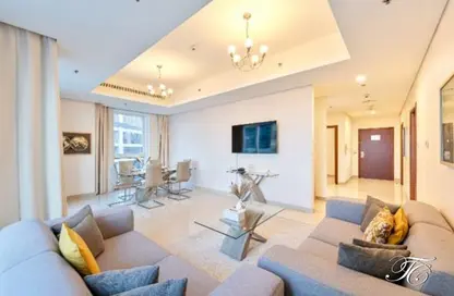 Apartment - 2 Bedrooms - 3 Bathrooms for sale in Barcelo Residences - Dubai Marina - Dubai