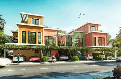 Townhouse - 4 Bedrooms - 3 Bathrooms for sale in Portofino - Damac Lagoons - Dubai