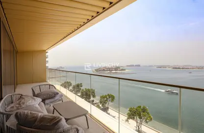 Apartment - 2 Bedrooms - 3 Bathrooms for rent in Grand Bleu Tower 1 - EMAAR Beachfront - Dubai Harbour - Dubai