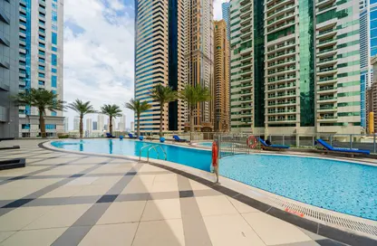 Apartment - 1 Bedroom - 2 Bathrooms for rent in The Torch - Dubai Marina - Dubai