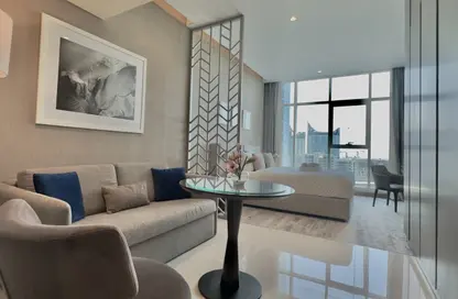 Apartment - Studio - 1 Bathroom for rent in DAMAC Maison Privé - Business Bay - Dubai