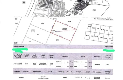 Land - Studio for sale in Al Zaheya Gardens - Al Zahya - Ajman