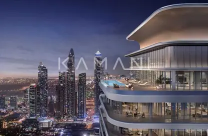 Apartment - 4 Bedrooms for sale in Seapoint - EMAAR Beachfront - Dubai Harbour - Dubai