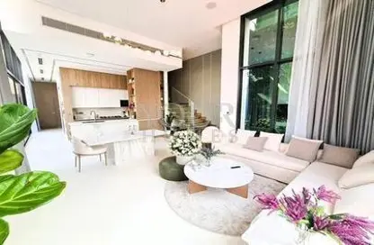 Living / Dining Room image for: Villa - 4 Bedrooms - 6 Bathrooms for sale in La Perla Homes 10 - Jumeirah Village Circle - Dubai, Image 1