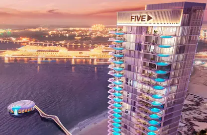 Apartment - 4 Bedrooms - 5 Bathrooms for sale in sensoria at Five Luxe - Jumeirah Beach Residence - Dubai