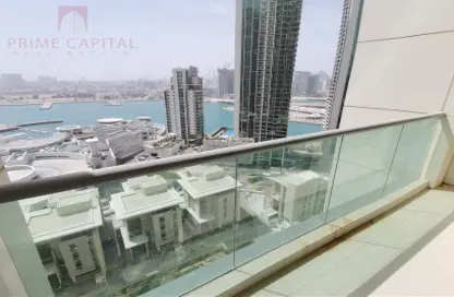 Balcony image for: Apartment - 2 Bedrooms - 3 Bathrooms for rent in Al Maha Tower - Marina Square - Al Reem Island - Abu Dhabi, Image 1