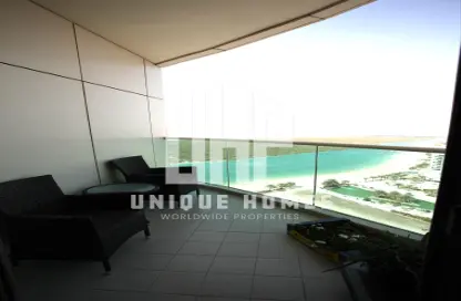 Apartment - 4 Bedrooms - 5 Bathrooms for rent in Beach Towers - Shams Abu Dhabi - Al Reem Island - Abu Dhabi