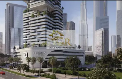 شقة - غرفة نوم - 2 حمامات للبيع في مرتفعات القناة - الخليج التجاري - دبي