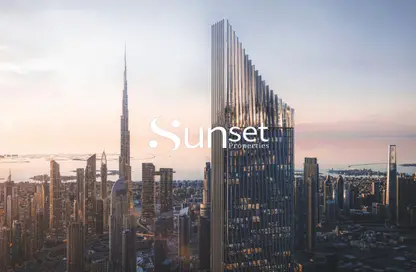Apartment - 1 Bedroom - 2 Bathrooms for sale in Tiger Sky Tower - Business Bay - Dubai