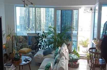 Living Room image for: Apartment - 2 Bedrooms - 2 Bathrooms for sale in Lake Terrace - Lake Almas East - Jumeirah Lake Towers - Dubai, Image 1