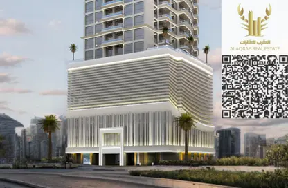 Apartment - 2 Bedrooms - 3 Bathrooms for sale in Tower C1 - Ajman Pearl Towers - Ajman Downtown - Ajman