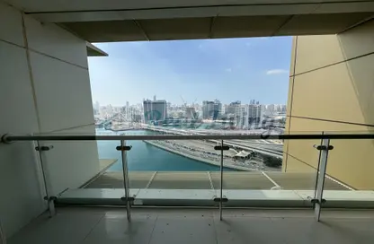 Balcony image for: Apartment - 3 Bedrooms - 5 Bathrooms for rent in Tala Tower - Marina Square - Al Reem Island - Abu Dhabi, Image 1