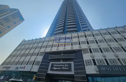 شقة - 2 غرف نوم - 2 حمامات للايجار في برج ماجيستيك - شارع التعاون - التعاون - الشارقة