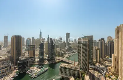 شقة - 2 غرف نوم - 2 حمامات للايجار في باي سنترال غرب - باي سنترال - دبي مارينا - دبي
