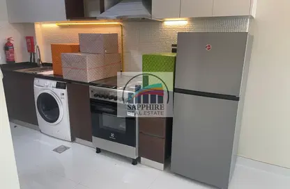 Apartment - Studio - 1 Bathroom for rent in Wavez Residence - Liwan - Dubai Land - Dubai