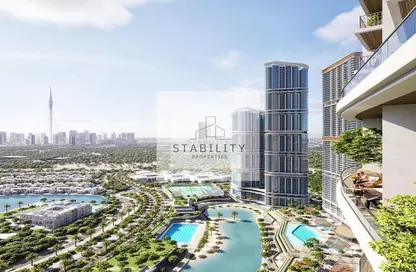 Apartment - 1 Bedroom - 1 Bathroom for sale in 320 Riverside Crescent - Sobha Hartland II - Bukadra - Dubai