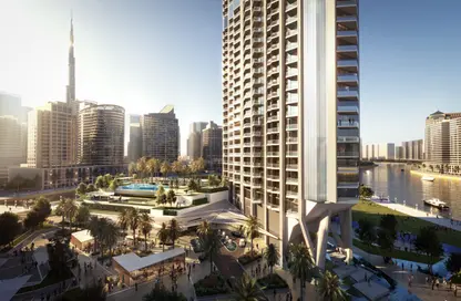 Apartment - 1 Bedroom - 1 Bathroom for sale in Peninsula Three - Peninsula - Business Bay - Dubai