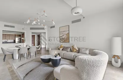 Apartment - 2 Bedrooms - 2 Bathrooms for rent in The Fairmont Palm Residence South - The Fairmont Palm Residences - Palm Jumeirah - Dubai