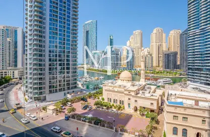 Apartment - 3 Bedrooms - 4 Bathrooms for rent in Opal Tower Marina - Dubai Marina - Dubai