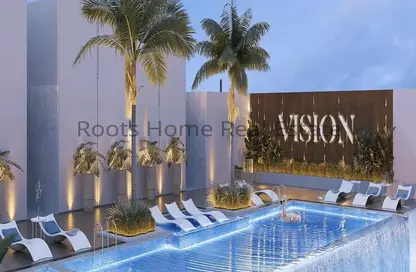 Apartment - Studio - 1 Bathroom for sale in Coral by Vision - Jumeirah Garden City - Al Satwa - Dubai